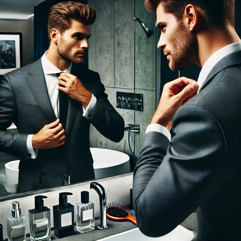 Mens grooming routine for confidence and personality improvement