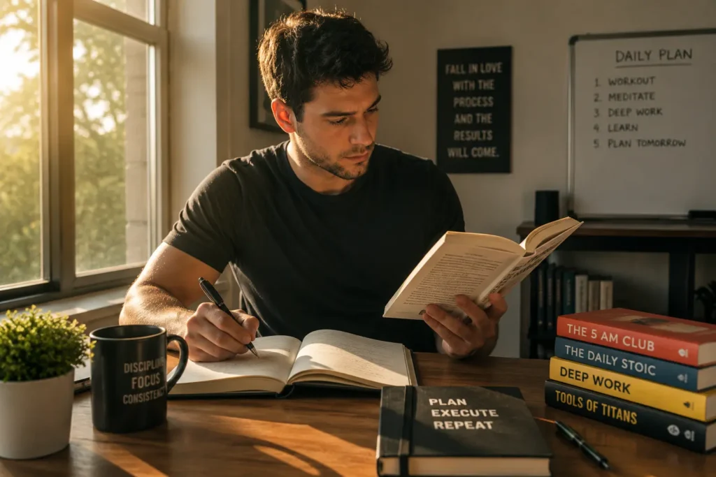 How to build self-discipline through daily habits and consistency